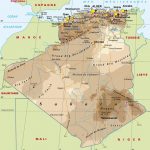 algerian travel guide algeria map