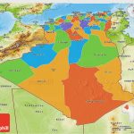algerian travel guide algeria map 6