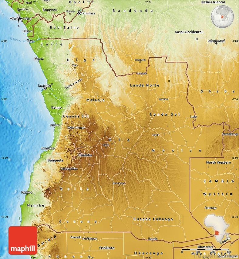 angola travel guide for tourists map of angola 6