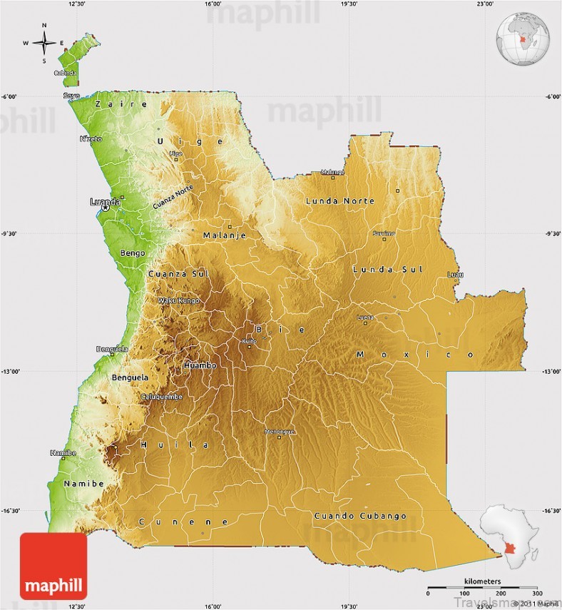 angola travel guide for tourists map of angola 7