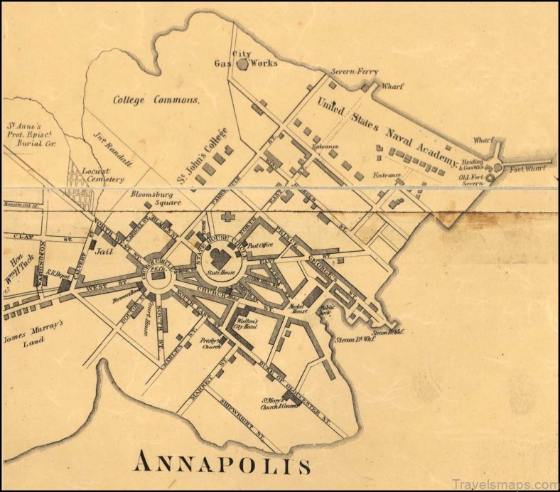 annapolis maryland travel guide map