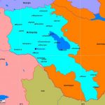 armenia travel guide map of armenia