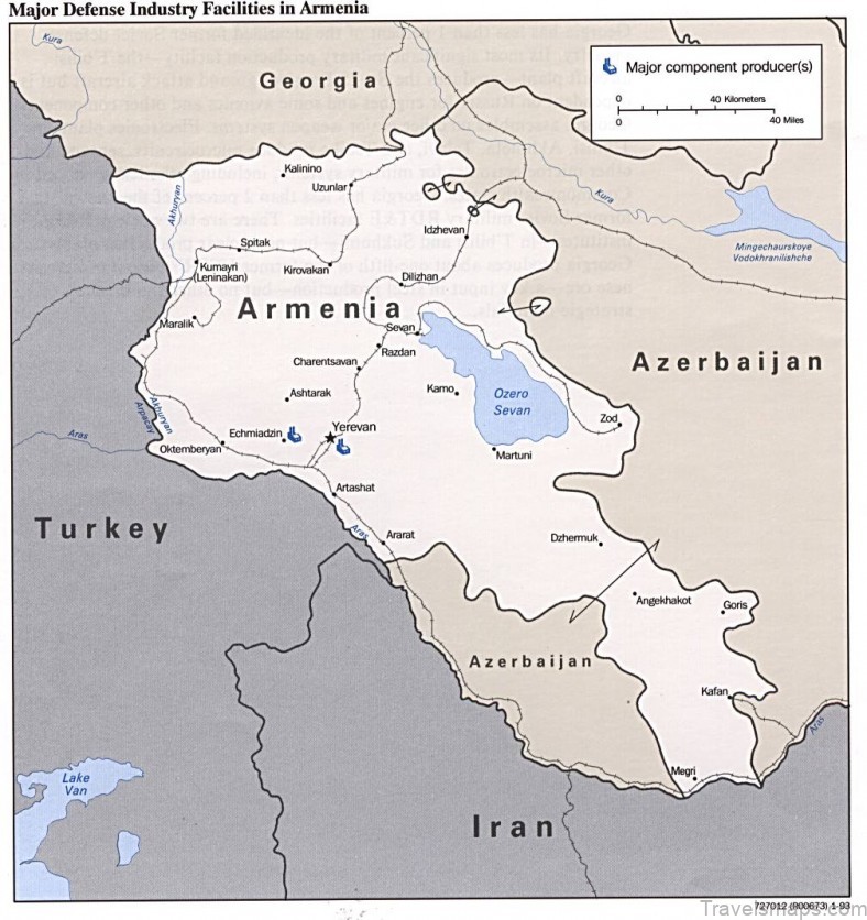 armenia travel guide map of armenia 3