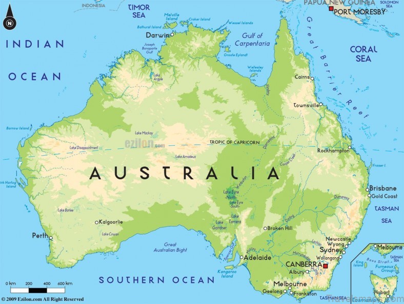 australia travel guide for tourists map of australia 2