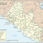 liberia travel guide for tourist map of liberia 1