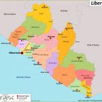 liberia travel guide for tourist map of liberia 6