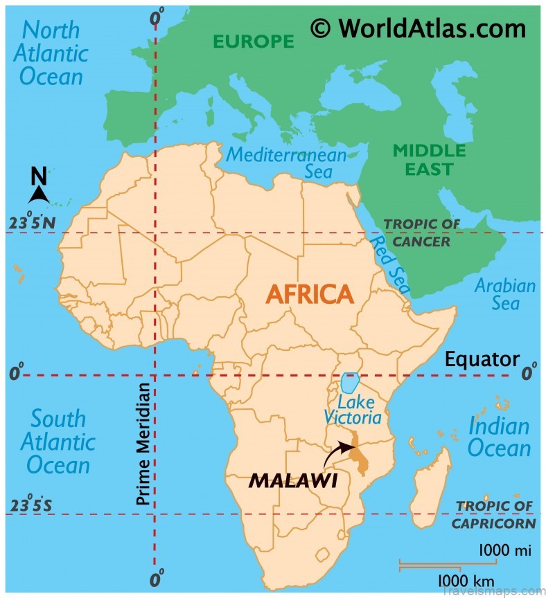 malawi travel guide for tourists map of malawi 7