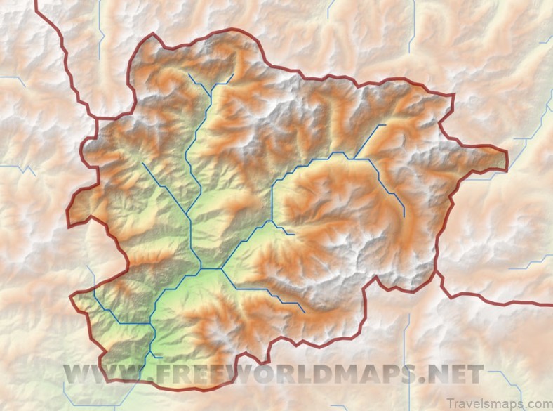 map andorra guide for tourist 3