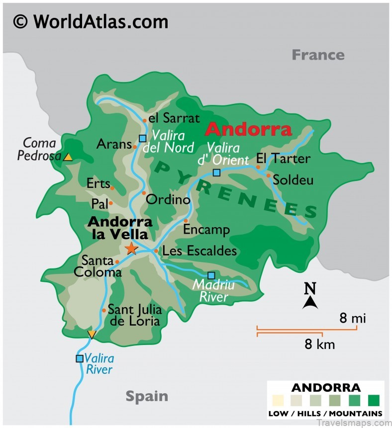 map andorra guide for tourist