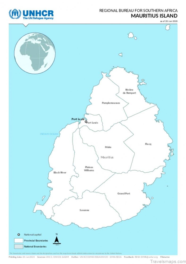 map of mauritius how to plan your visit 2