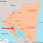 map of nicaragua the most beautiful countries in central america 1