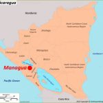 map of nicaragua the most beautiful countries in central america 1