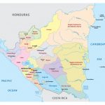 map of nicaragua the most beautiful countries in central america