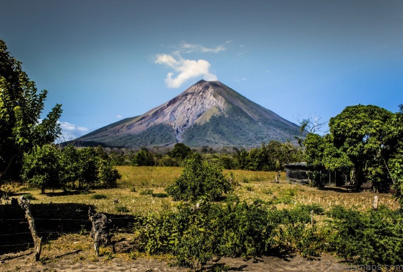 map of nicaragua the most beautiful countries in central america 7