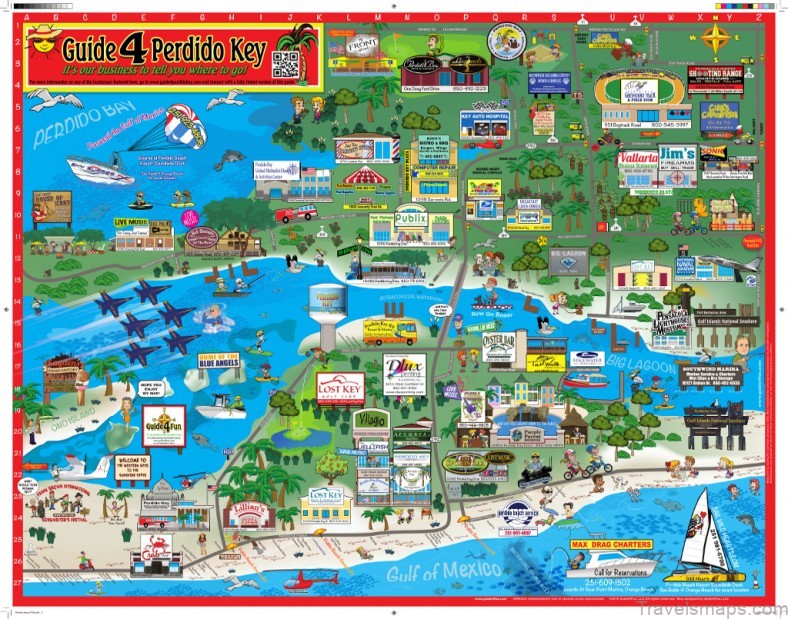 map of orange beach orange beach travel guide for tourists 6