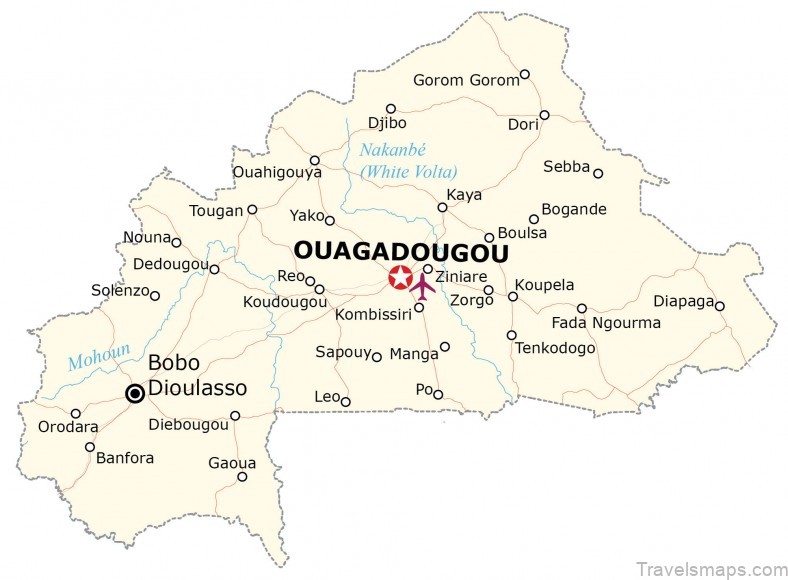 map of ouagadougou find your way with this tourist map of ouagadougou 3