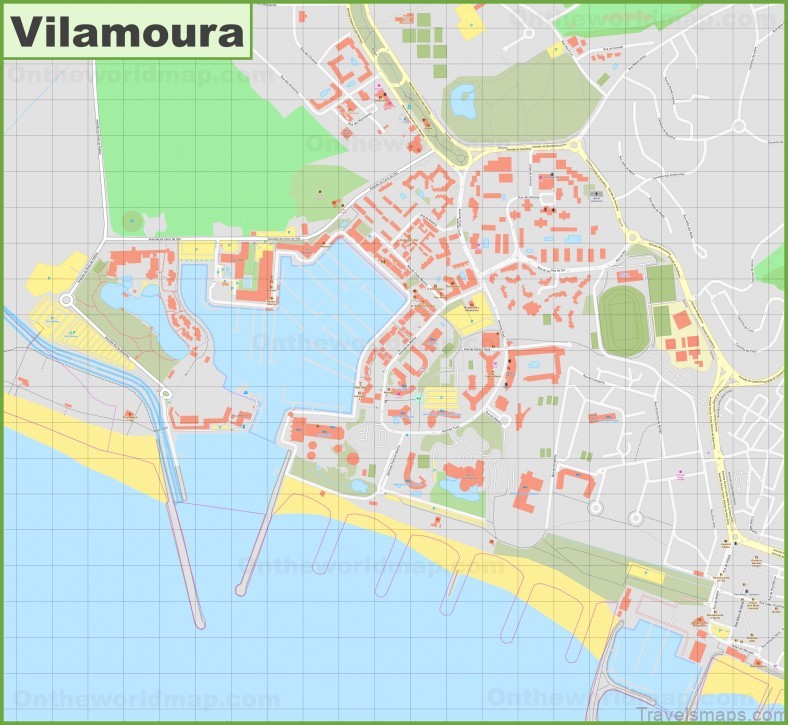 map of quarteira portugal 2