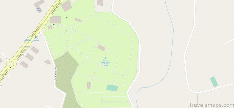 map of quarteira portugal