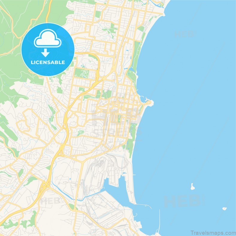 map of wollongong a travel guide for tourist 2