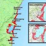 map of wollongong a travel guide for tourist 3