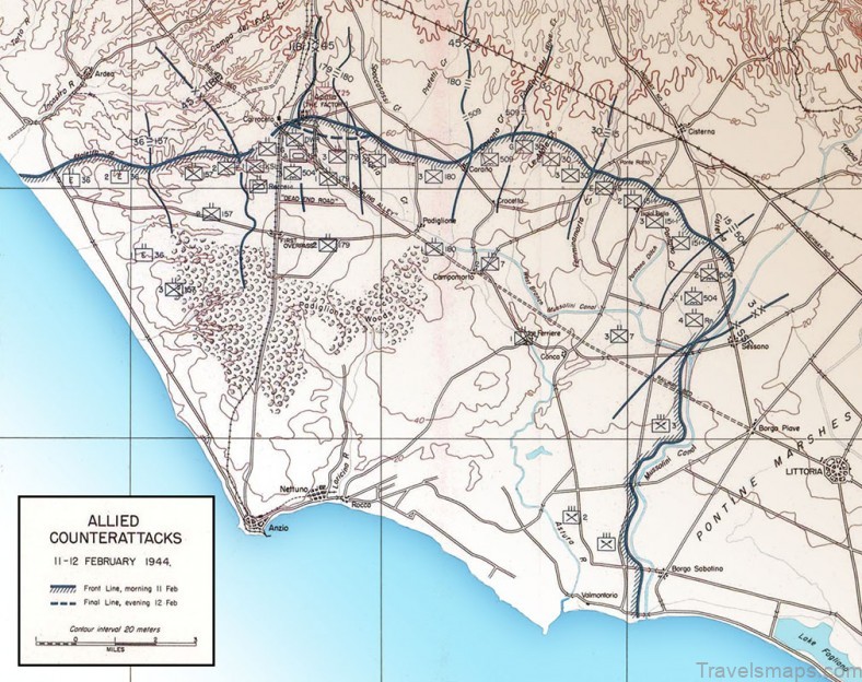 maps of anzio a most unusual travel guide 1