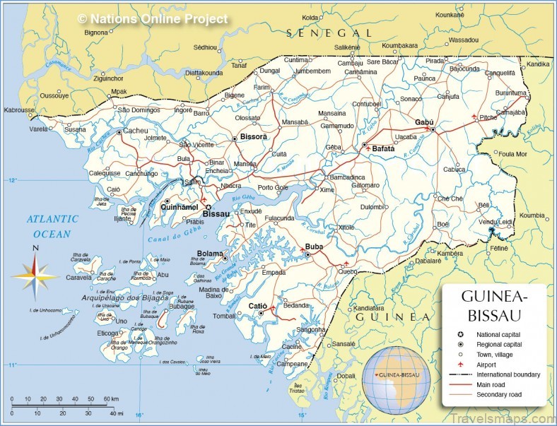 maps of guinea from west to east a travel guide for tourists