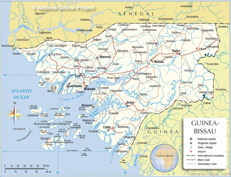 maps of guinea from west to east a travel guide for tourists