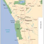 namibia travel guide a detailed map of namibia 1