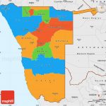 namibia travel guide a detailed map of namibia 6