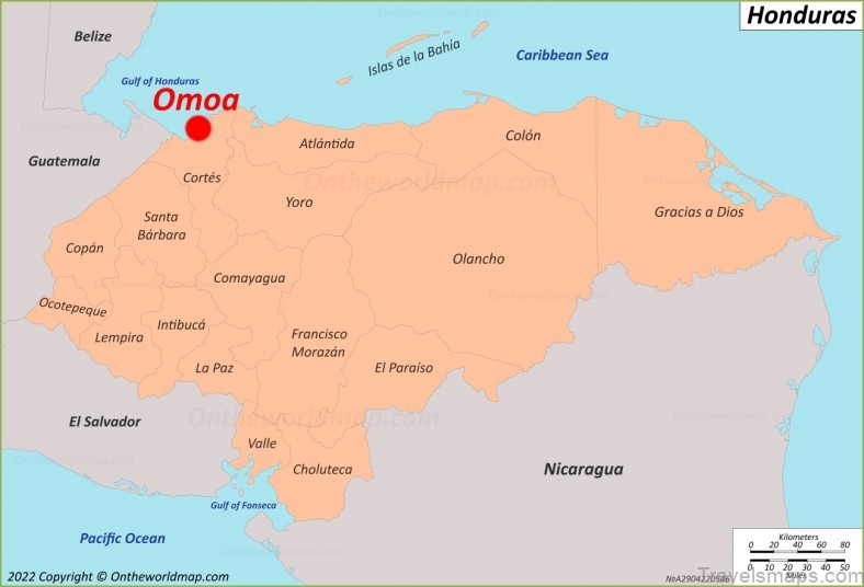 omoa travel guide an informative map of the dominican republic 5