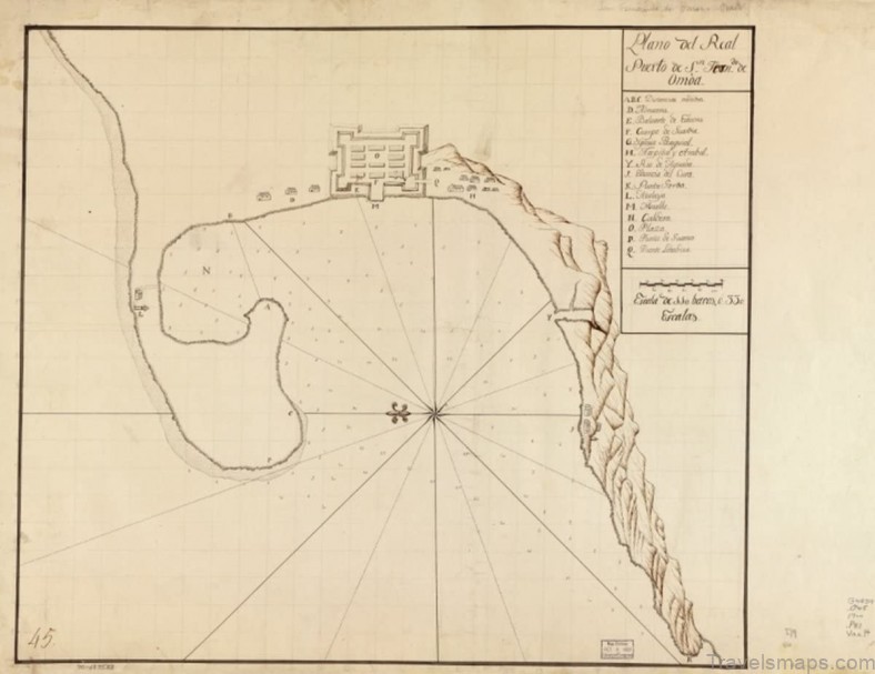 omoa travel guide an informative map of the dominican republic