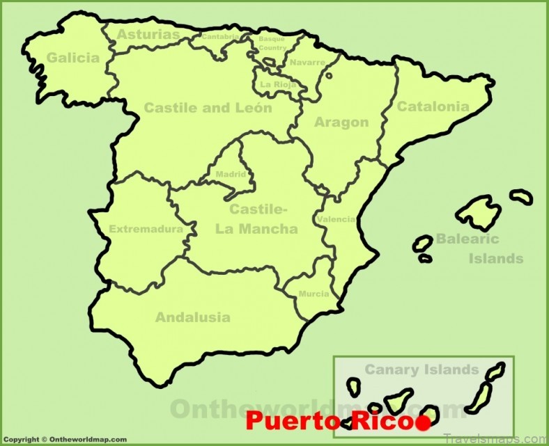 puerto rico de gran canaria travel guide for tourists map of puerto rico de gran canaria 3