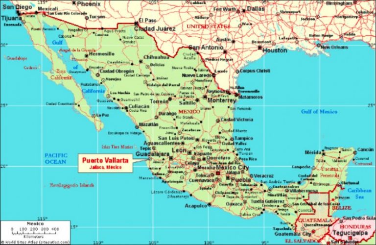 Puerto Vallarta Travel Guide for Tourist - Map of Puerto Vallarta ...