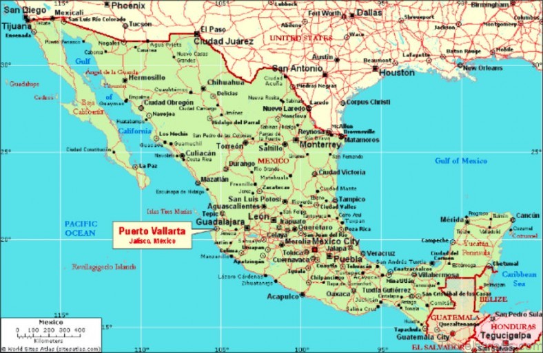 puerto vallarta travel guide for tourist map of puerto vallarta 2
