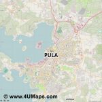 pula travel guide for tourist map of pula