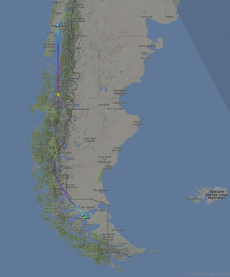 punta arenas travel guide for tourists map of punta arenas 1
