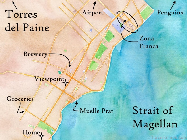 punta arenas travel guide for tourists map of punta arenas 5