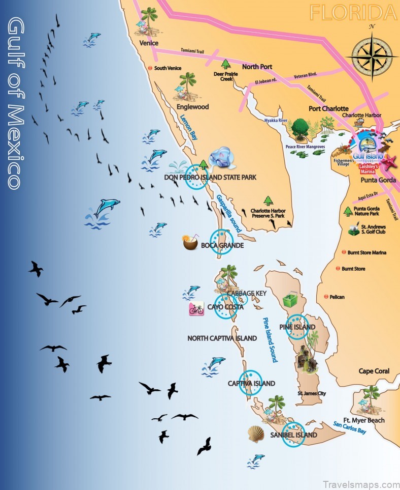 punta gorda travel guide a map of the city
