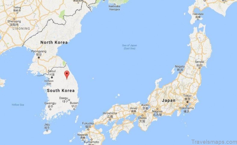 pyeongchang travel guide for tourists map of pyeongchang