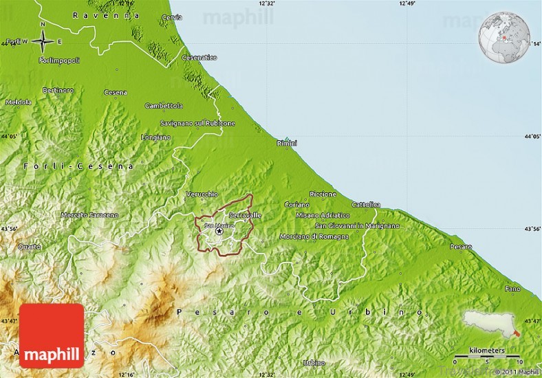 rimini travel guide map of rimini 2