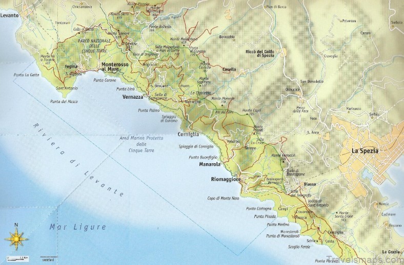 riomaggiore travel guide for tourist map of riomaggiore 1