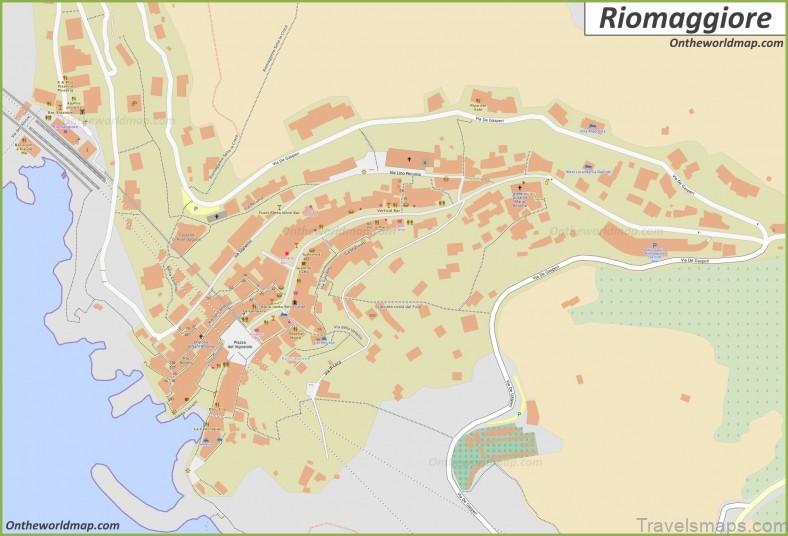 riomaggiore travel guide for tourist map of riomaggiore 5