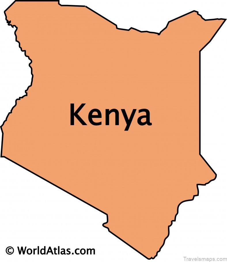 the best kenya travel guide map 1