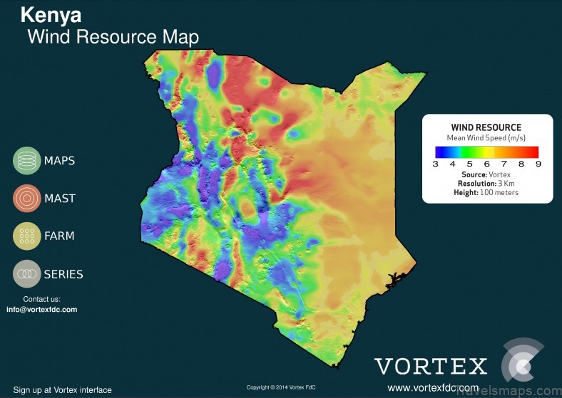 the best kenya travel guide map 2