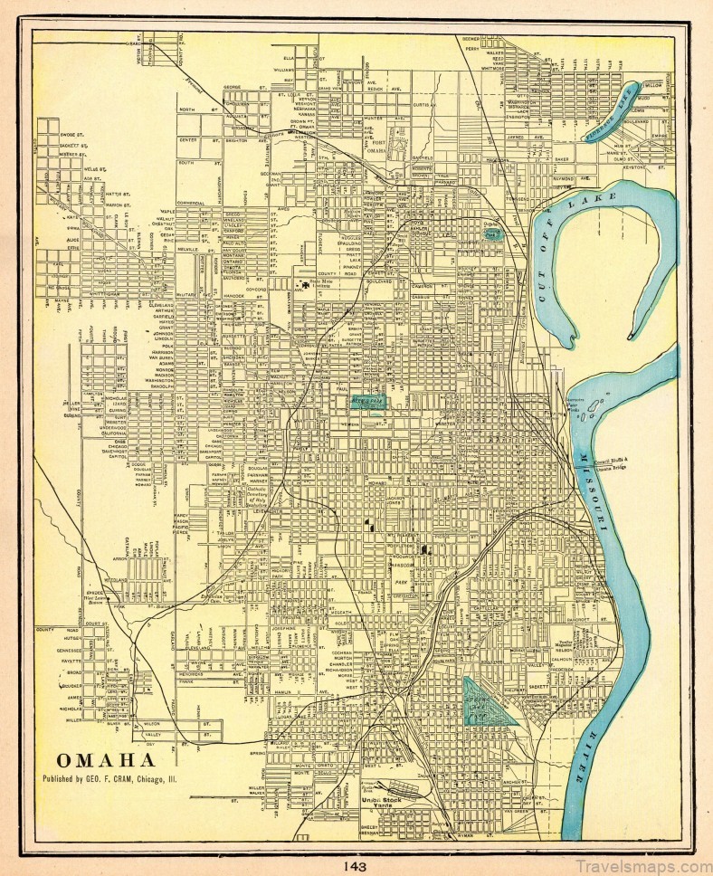 the official omaha travel guide tourist map 3