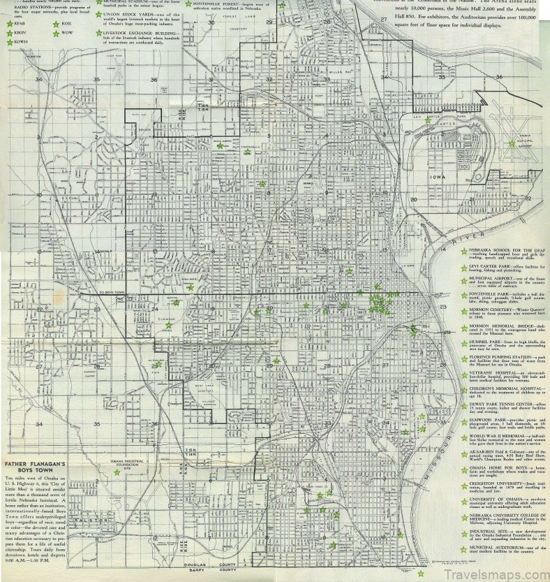 the official omaha travel guide tourist map 4