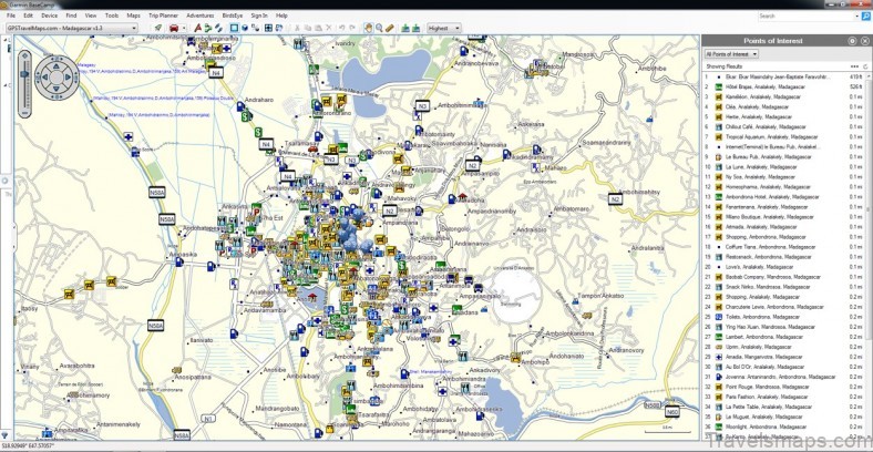 tourist guides map of antananarivo 4