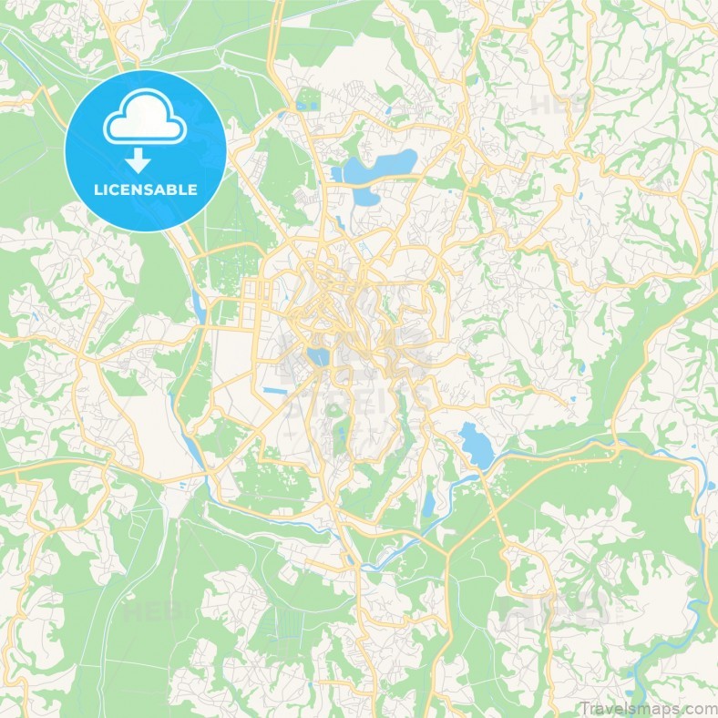 tourist guides map of antananarivo 6