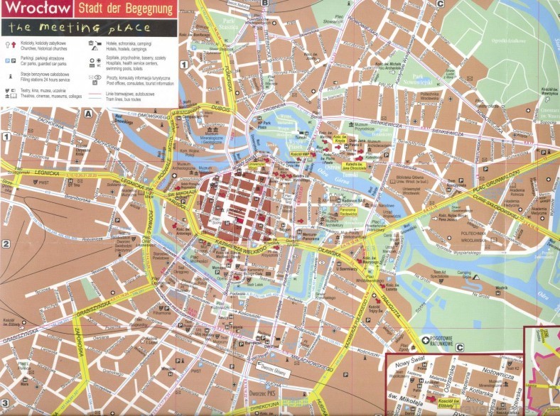 wroclaw travel guide for tourists map of wroclaw 4