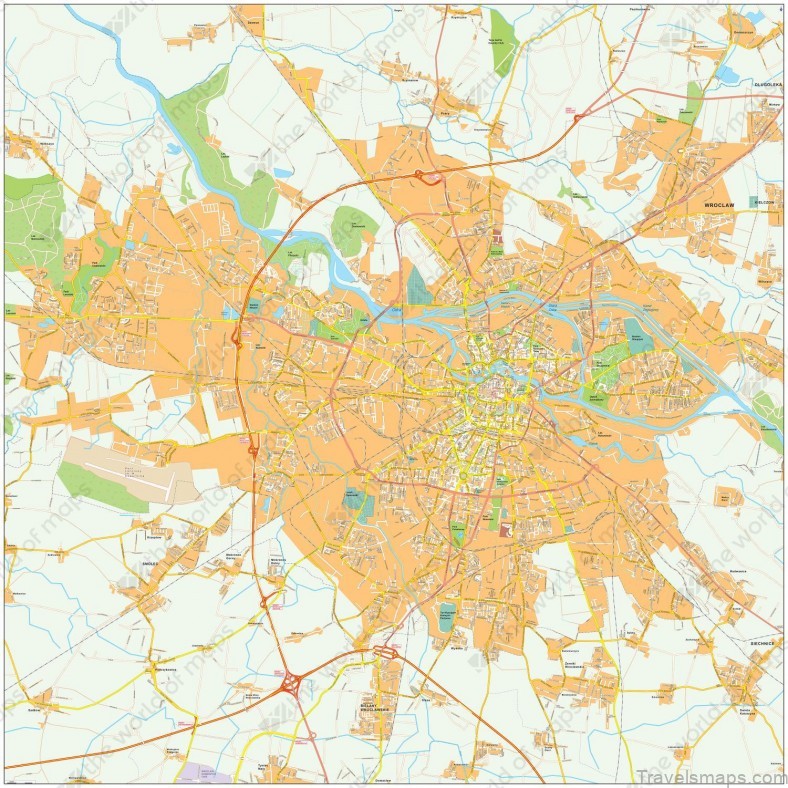 wroclaw travel guide for tourists map of wroclaw
